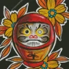 Daruma art Diamond By Numbers