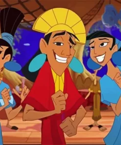 Disney the emperors new groove Diamond By Numbers