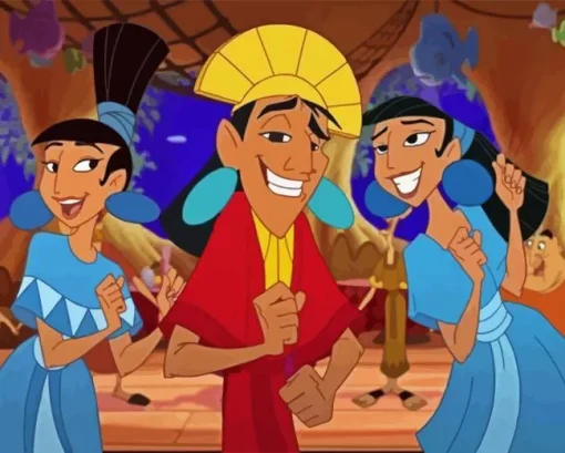 Disney the emperors new groove Diamond By Numbers