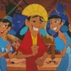 Disney the emperors new groove Diamond By Numbers