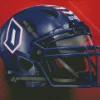 Duquesne Football Helmet Diamond By Numbers