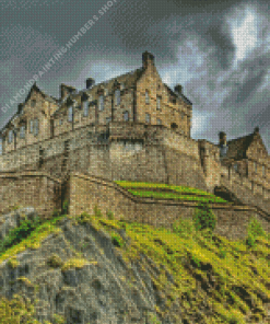 Edinburgh castle Diamond Paints