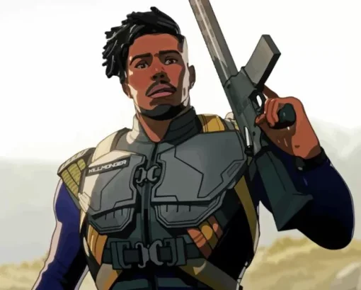 Erik killmonger Diamond By Numbers