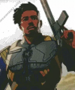 Erik killmonger Diamond By Numbers