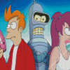 Fry and Leela Diamond Paints