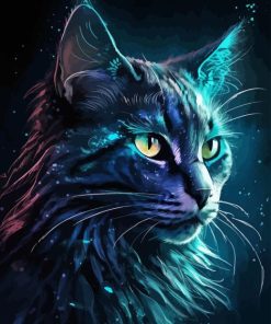 Galaxy cat Diamond Paints