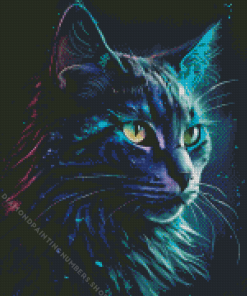 Galaxy cat Diamond Paints