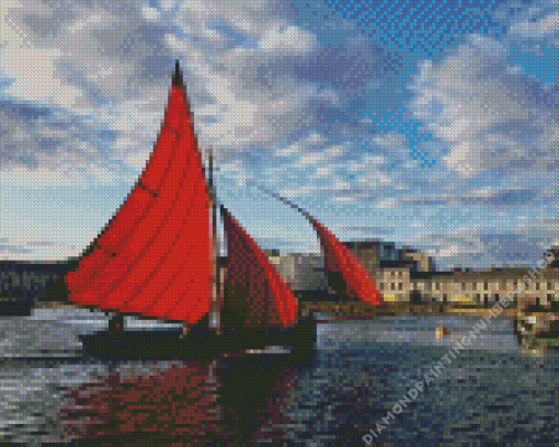 Galway hooker Diamond Paintings