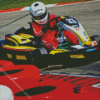 Go karting Diamond Paintings