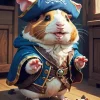 Guinea pig pirate Diamond By Numbers