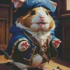 Guinea pig pirate Diamond By Numbers