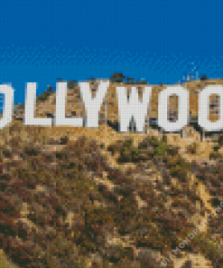 Hollywood sign Diamond Paints