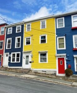 Jellybean houses Diamond Paints