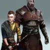 Kratos and atreus Diamond By Numbers