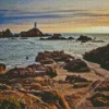 La Corbiere Lighthouse Diamond By Numbers