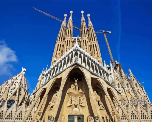 La sagrada Familia Diamond By Numbers