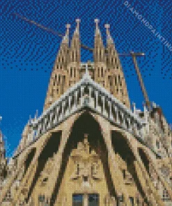 La sagrada Familia Diamond By Numbers