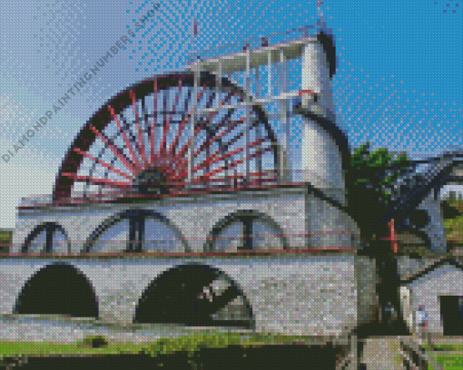 Laxey wheel Diamond Paints