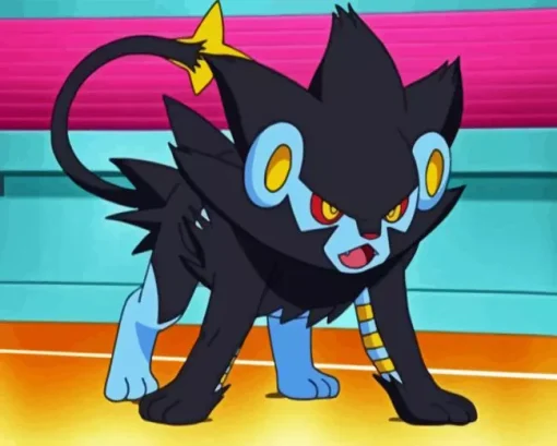 Luxray Diamond By Numbers