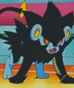 Luxray Diamond By Numbers