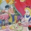 Mad Hatter tea party Diamond By Numbers