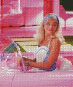 Margot Barbie movie Diamond By Numbers