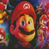 Mario Movie Diamond By Numbers