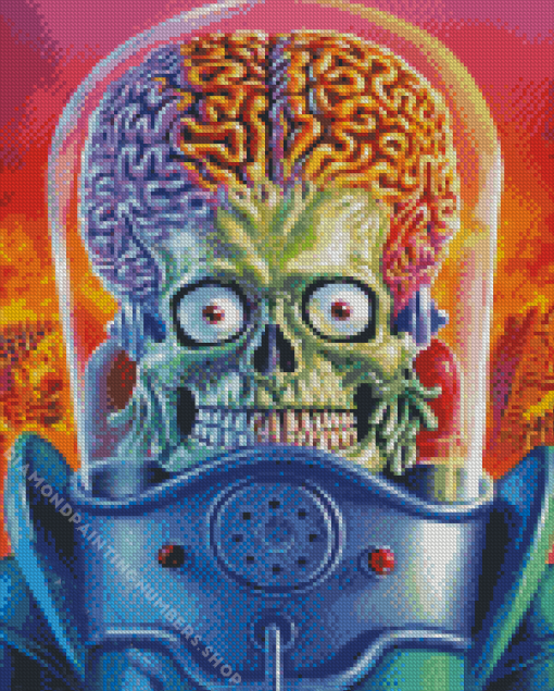 Mars attacks Diamond Paintings