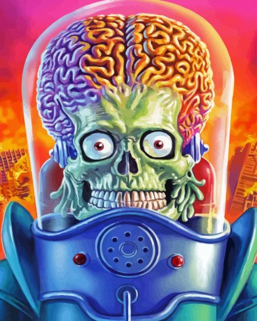 Mars attacks Diamond Paintings