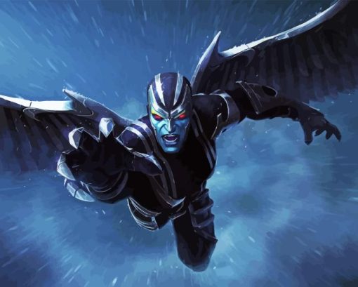 Marvel Archangel Diamond By Numbers