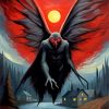 Mothman art Diamond Paints