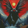 Mothman art Diamond Paints