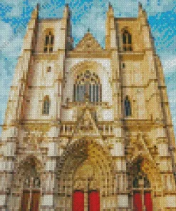 Nantes Cathedral Diamond By Numbers