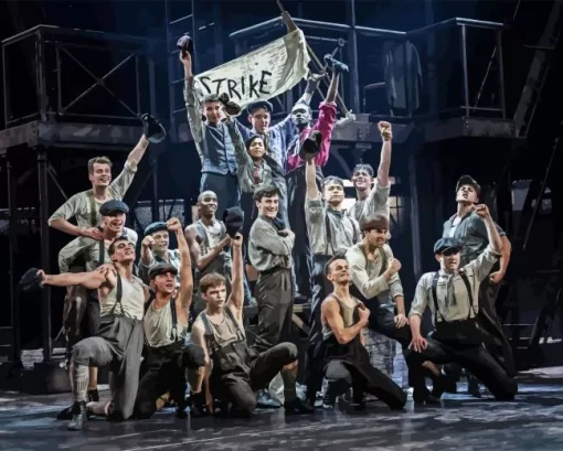 Newsies Diamond By Numbers