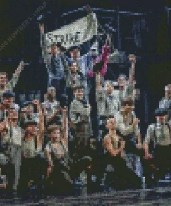 Newsies Diamond By Numbers