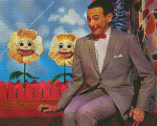 Pee wee Herman Diamond By Numbers