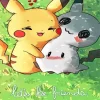 Pikachu And Mimikyu Diamond By Numbers