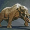 Platybelodon Diamond By Numbers