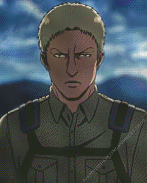 Reiner attack on titan Diamond Dotz