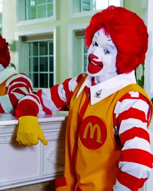 Ronald McDonald Diamond By Numbers