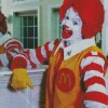 Ronald McDonald Diamond By Numbers