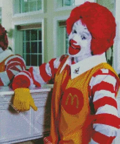 Ronald McDonald Diamond By Numbers