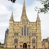 Salisbury Cathedral Diamond By Numbers