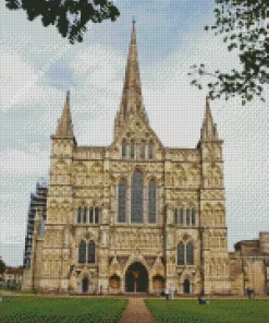 Salisbury Cathedral Diamond By Numbers