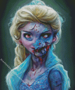 Scary disney princess Diamond Paints