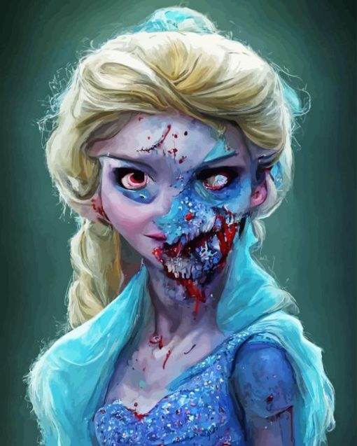 Scary disney princess Diamond Paints