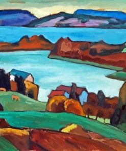 Staffelsee Gabriele munter Diamond Paints