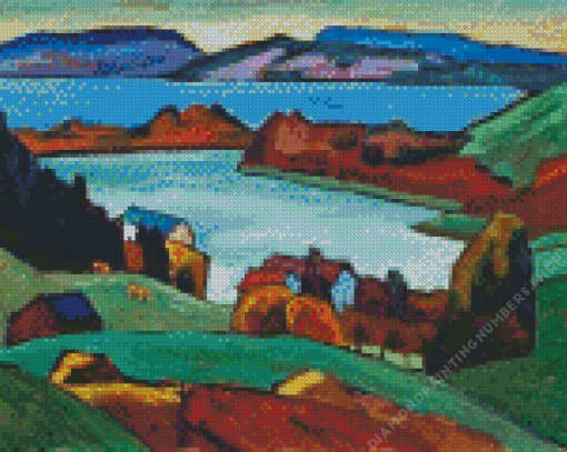 Staffelsee Gabriele munter Diamond Paints