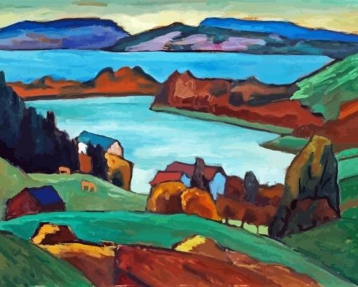 Staffelsee Gabriele munter Diamond Paints