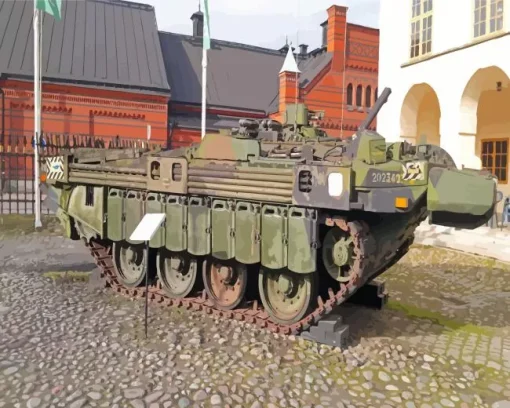 Stridsvagn 103 Diamond By Numbers